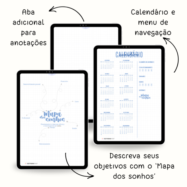 O planner de Estudos 2025 - Datado! - Image 2
